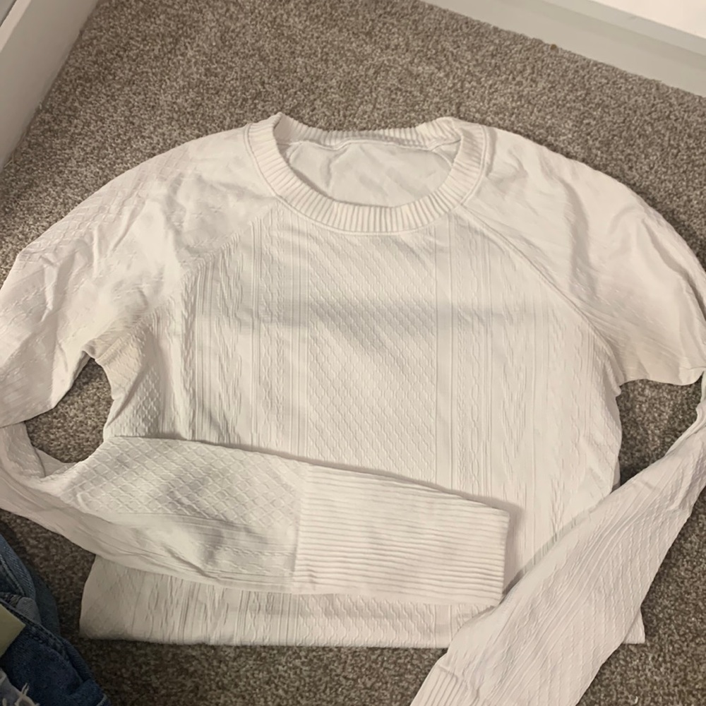 Lululemon Textured Athletic Long Sleeve
